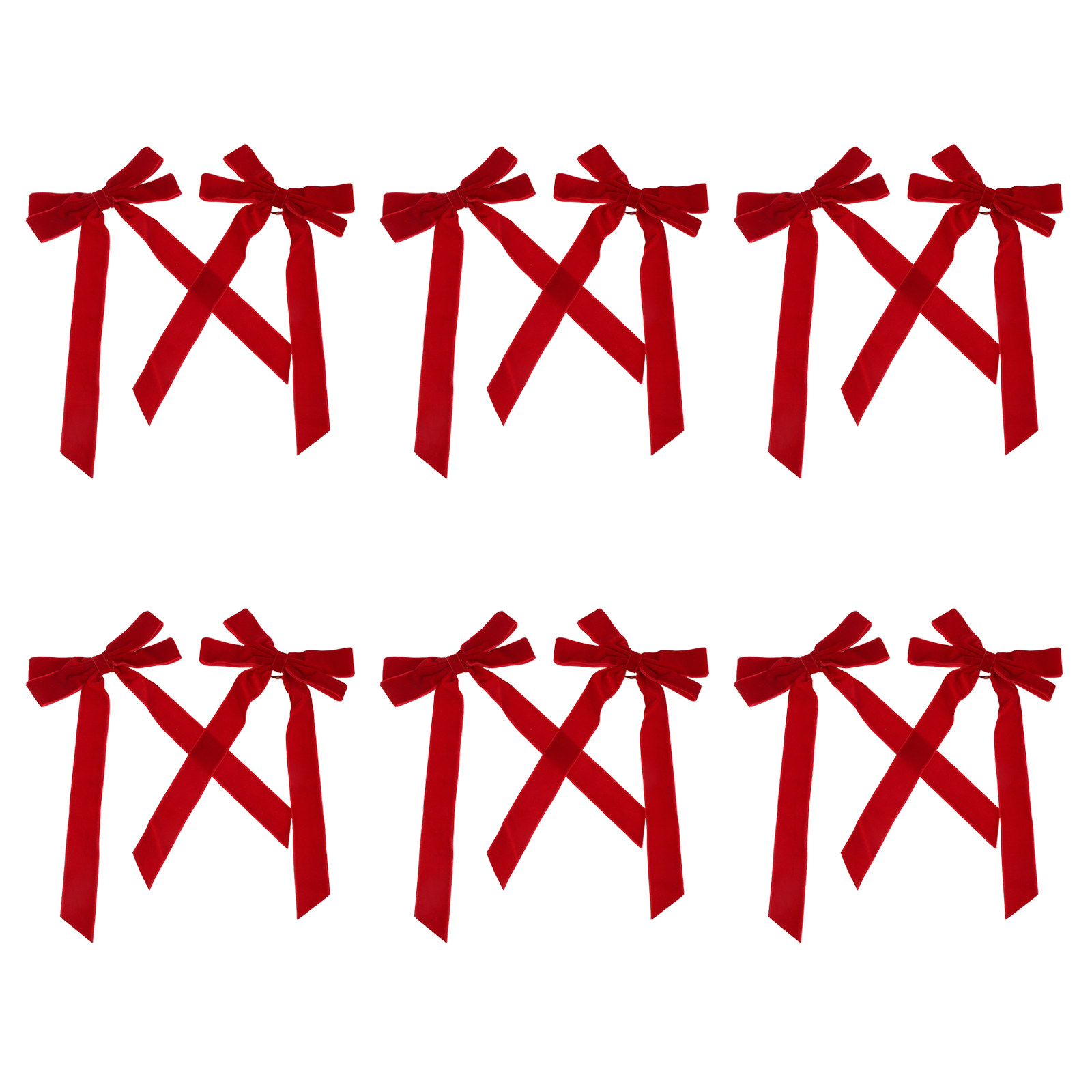 12 ชิ้น โบว์คริสต์มาสริบบิ้นสี - Bow Tie Pre Tied บทวิจารณ์และราคา