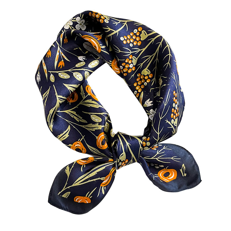 ผ้าพันคอไหมแท้ 100% แฟชั่นปี 2 - Scarf Silk Square บทวิจารณ์และราคา