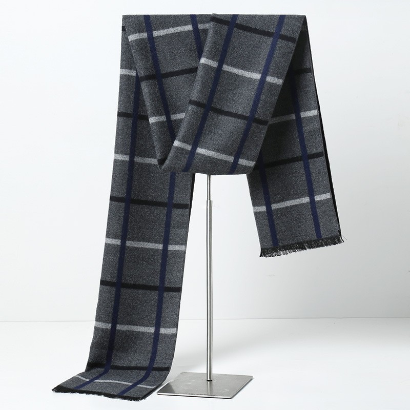ผ้าพันคอแบรนด์ดีไซเนอร์ลายสก็อ - Muffler Men Wool บทวิจารณ์และราคา