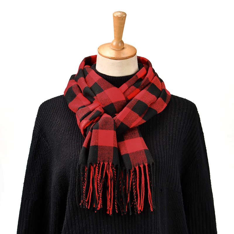 ผ้าพันคอแคชเมียร์ลายสก็อตแบบให - Muffler Men Wool บทวิจารณ์และราคา