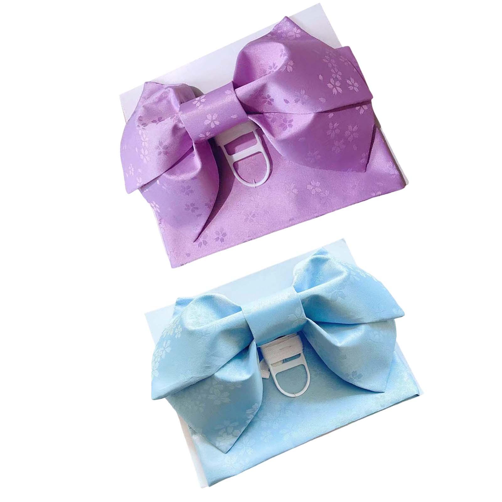 เข็มขัดกิโมโนแบบดั้งเดิมของญี่ - Bow Tie Pre Tied บทวิจารณ์และราคา